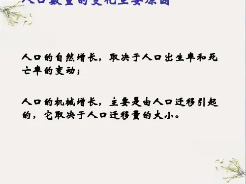 人口迁移PPT(优秀课件)