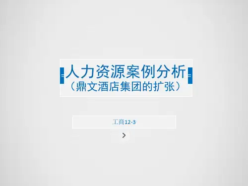 鼎文酒店扩张