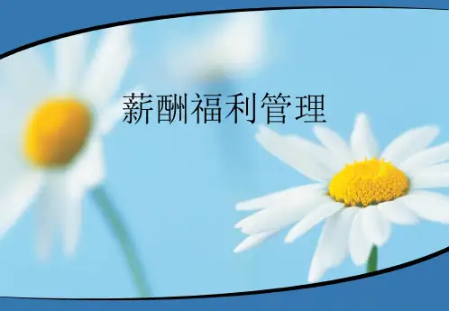 《薪酬福利管理培训》PPT课件