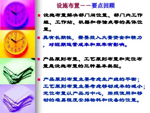 运营管理--能力规划与设计8-8