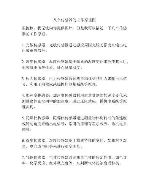 八个传感器的工作原理图