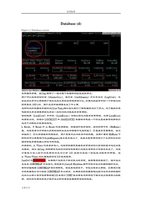 db2top工具详解(翻译)