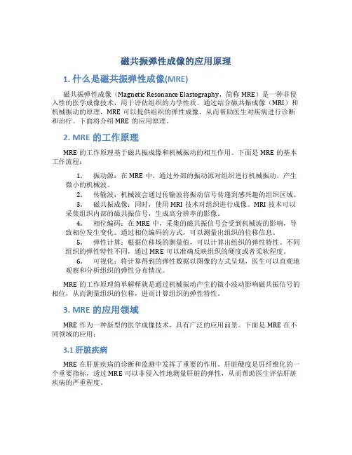 磁共振弹性成像的应用原理