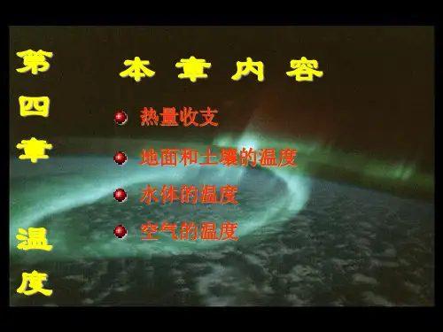 大气温度