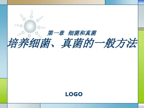 【医学】培养细菌和真菌的一般方法
