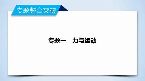 2019年高考物理二轮专题复习课件：第1讲+力与物体的平衡+PPT