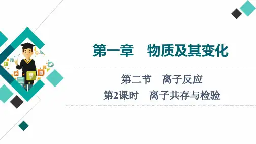 新高考化学一轮复习离子共存与检验课件(90张)