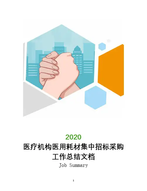 医疗机构医用耗材集中招标采购工作总结文档