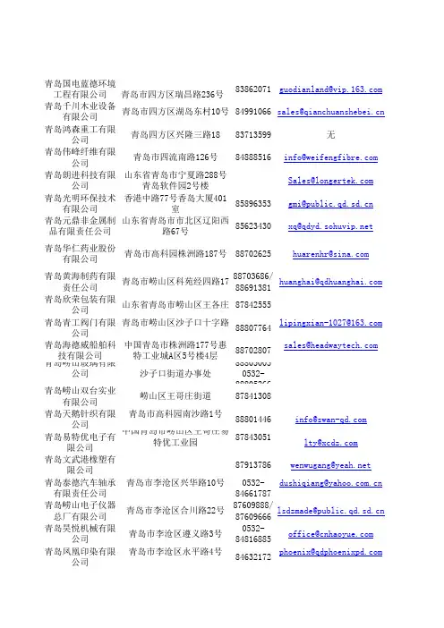 企业联系方式1