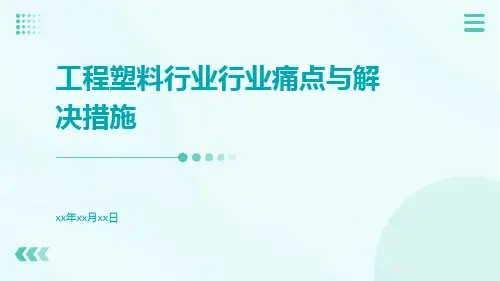 工程塑料行业行业痛点与解决措施ppt