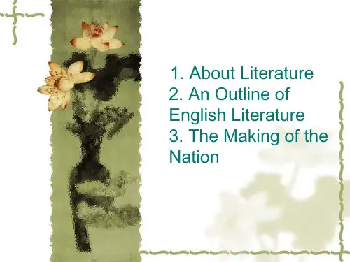 English_literature_I简介和古英语时期英国文学