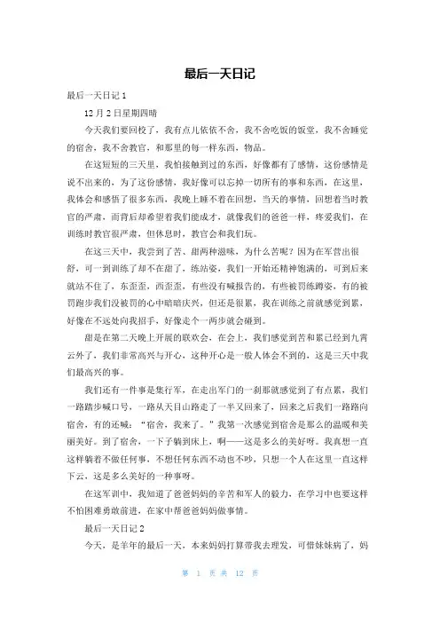 最后一天日记_1