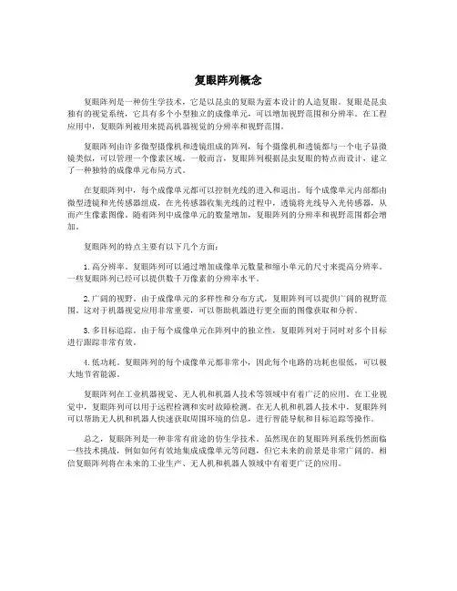 复眼阵列概念