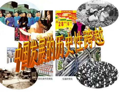 九下历史与社会7.1.2 中国发展的历史性跨越(2019新)