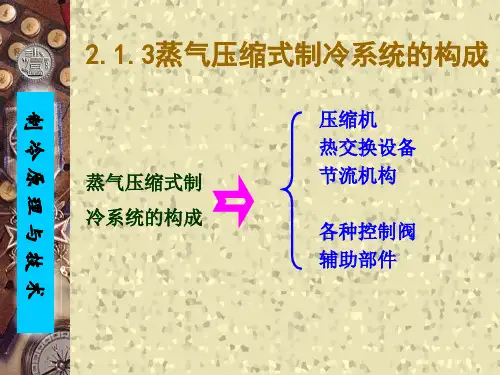 制冷剂技术与原理辩析PPT课件