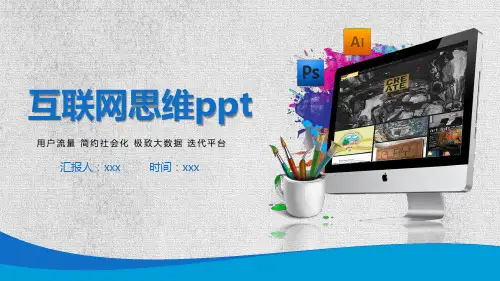 互联网创新思维模式PPT模板