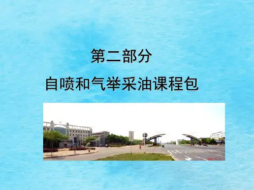 《自喷和气举采油》.ppt课件