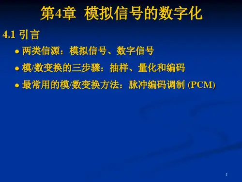 《通信原理教程》(第3版)-樊昌信-编著----第四章--PPT课件
