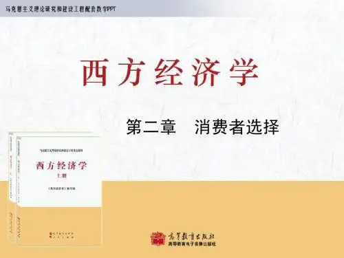 第二章消费者选择