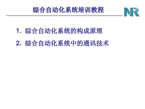 RCS-9000综自系统培训讲义(PPT课堂)