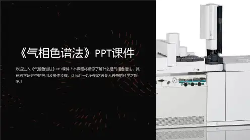 《气相色谱法》课件