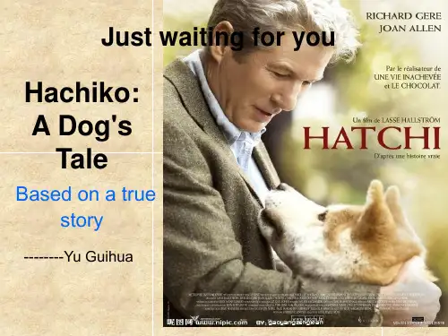 忠犬八公的故事ppt(英文版)