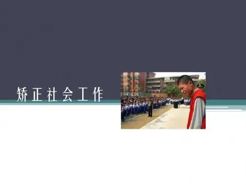 8矫正社会工作