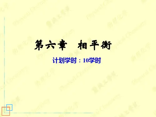 物理化学第六章-相平衡(72)