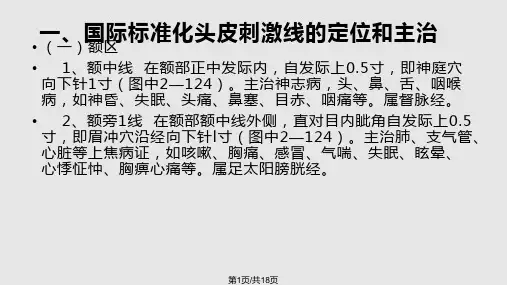 头皮针疗法PPT课件