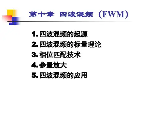四波 混频