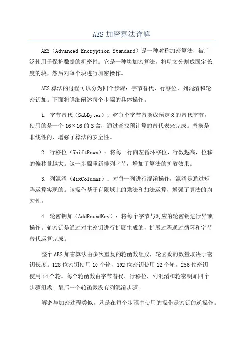 AES加密算法详解