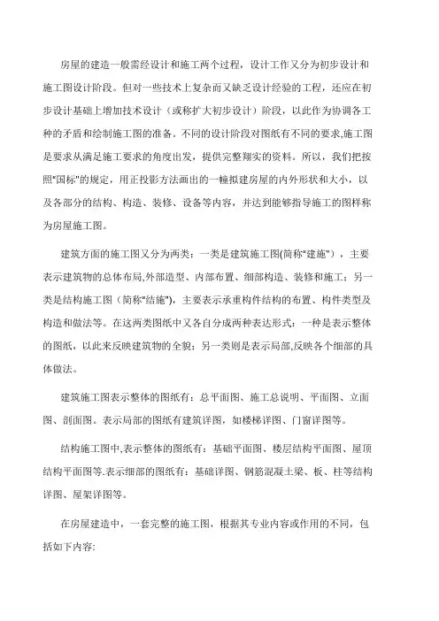 建筑施工图常用符号及图例