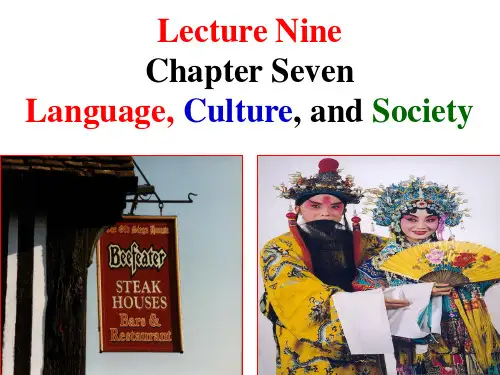 语言学教程Chapter Seven