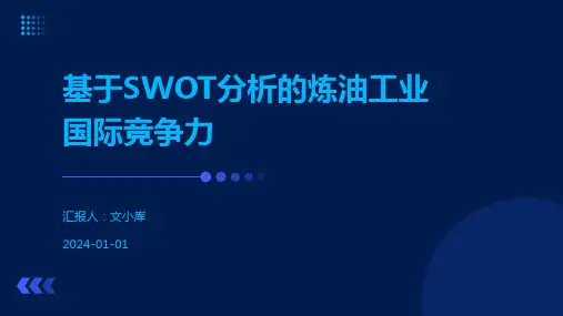 基于SWOT分析的炼油工业国际竞争力
