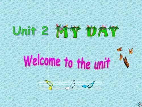 牛津英语预备课程 Unit 2 My family 课件(1) [Welcome to the unit]