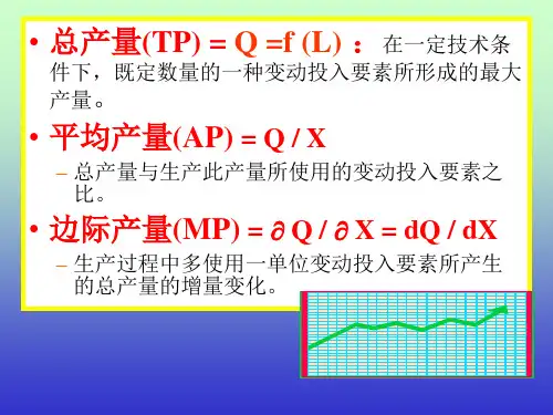 边际收益递减规律(ppt 31页)