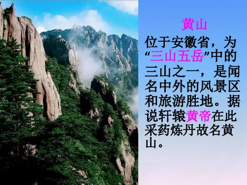 黄山奇松课件.pptx