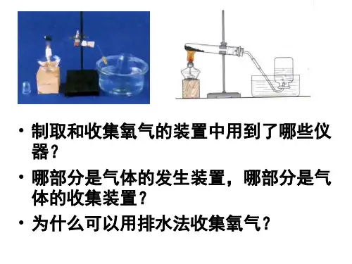 精选最新 人教版九年级化学2单元制取氧气实验 (共23张PPT)