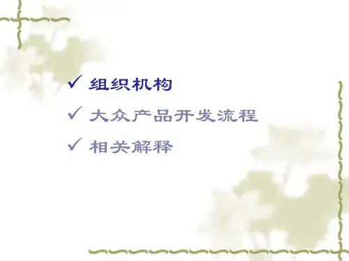 大众开发流程讲义
