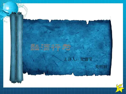 《酗酒行为》PPT课件