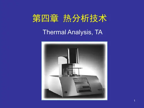 热分析技术.PPT