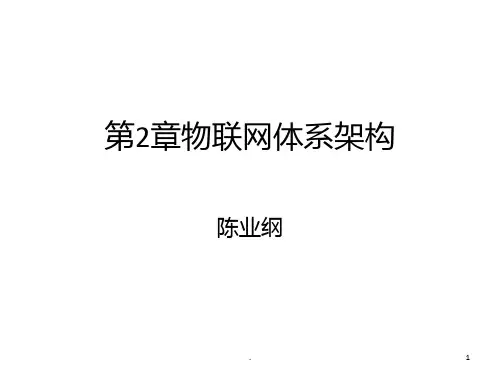 物联网体系架构PPT课件