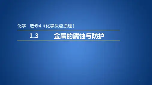 金属的腐蚀与防护ppt课件