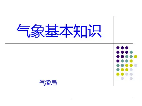气象基础知识PPT课件