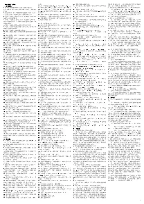 2668土壤肥料学