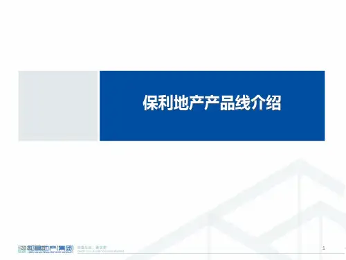 保利产品介绍PPT课件