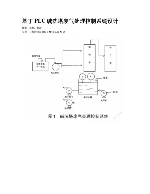 基于PLC碱洗塔废气处理控制系统设计