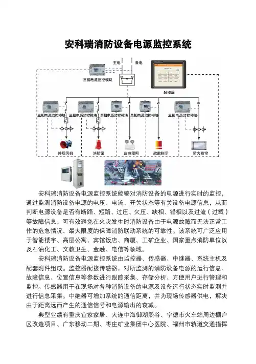 安科瑞消防设备  电源监控系统-安科瑞张玲玲