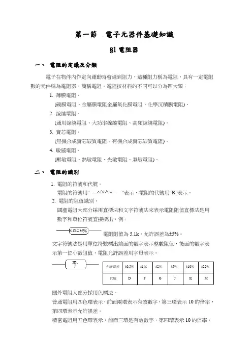 电子元器件基础知识 (2)