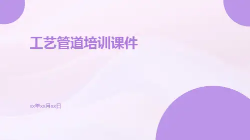 工艺管道培训课件